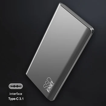 Eaget M1 Mini Mobilni Trdi Disk 512Gb Ultra-Tanek Prenosni Tip-C3.1 Hitro Branje Zunanji Pogon Ssd