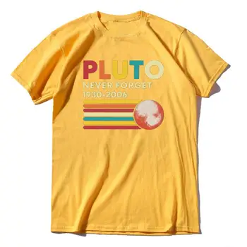 Envmenst bombaž majica s kratkimi rokavi ženske Pluton Nikoli ne Pozabite, 1930 2006 natisni T-shirt priložnostne o-vratu Kratkimi Rokavi dekliška XS-3XL