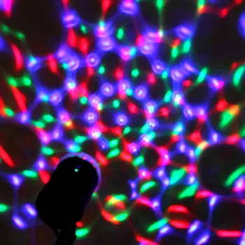 EU/ZDA Priključite Novo 3W RGB Crystal Magic Ball Laser Razsvetljavo Za Stranke Disco DJ Bar Žarnice za Razsvetljavo, Kažejo,