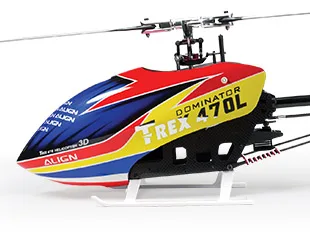 Fant Darila ALIGN T-REX 470LT Helikopter Dominator Super Combo Različico za Nadgradnjo Visoko Kakovost RC Helikopter Model Kompleti