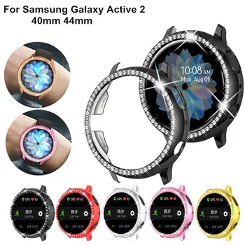 Galaxy Watch aktivno ohišje za Samsung galaxy watch aktivna 2 40 mm 44 odbijača Zaščitnik HD Polno zajetje Zaslon Zaščita primeru