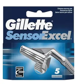 Gillette Senzor Excel zamenjava britev kasete 5 Kos