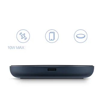 Globalna Različica Xiaomi Brezžični Polnilnik Qi Smart Hitro Polnjenje Hitro Polnilnik 7,5 W za Mi MIX 2S 3 Za iPhone X XR XS 8 plus