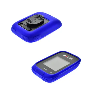 Gume Zaščitite Kožo Primeru + Zbriši Zaslon Protektorstvo Ščit Film za Kolesarski Računalnik Polar GPS M450 M460 Muti-Barve
