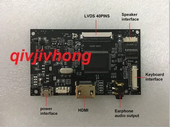 HDMI Control Voznik Odbor Audio Za Raspberry pi 3B 2 1 za HJ080IA-01E HE080IA-01D 8 palčni, 1024*768 IPS LCD zaslon 40pins lvds