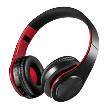 HI-fi Stereo Slušalke Bluetooth Slušalke Glasbo, Slušalke FM in Podpora SD Kartice z Mic za Mobilne Xiaomi Iphone Sumsamg Tablet