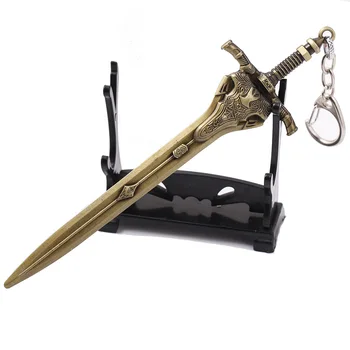 Igra Temne Duše III alterus Velik meč orožje keychain obesek za ključe, cosplay model obesek igrače darila