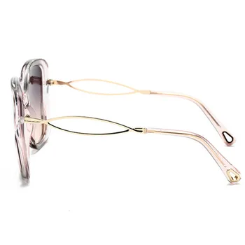 Imwete Klasičnih Kvadratnih sončna Očala Ženske blagovne Znamke Gradient sončna Očala Ženske Kovinski Votle Noge Design Sunglass UV400 Očala Moški