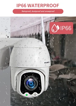 INQMEGA 5MP FHD PTZ Smart Nadzor, IP Kamere Speed Dome WiFi Brezžični 4X Digitalni ZOOMOutdoor Varnosti Nepremočljiva CCTV Kamere