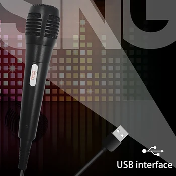 Iplay Žični Mikrofon Rock Band USB Mikrofon Karaoke za PS4, ENA, PC, Nintendo Stikalo