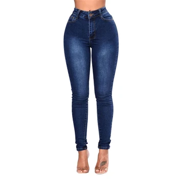 Jeans Za Ženske Z Visoko Pasu Hlače Za Ženske Plus Up Velikosti Skinny Jeans Ženska 3XL Denim Modis Ulične