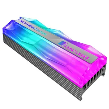 Jonsbo Pisane Razsvetljavo M. 2 2280 SSD Heatsink ssd Trdi Disk Hladilnik Radiator FAN Pin Toplote Toplotna Izguba Hlajenje Pa