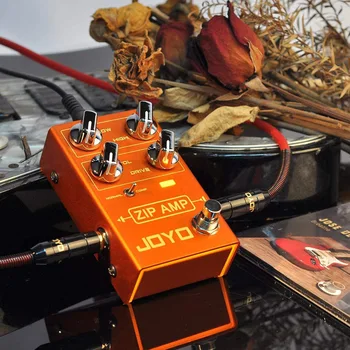 JOYO R-04 ZIP AMP Pedal Učinek, Močno Stiskanje Overdrive Efekt Pedal, True Bypass