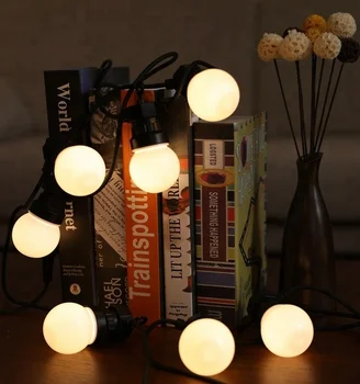 LED Niz Luči G50 Svetu Žarnica Prostem Nepremočljiva Žogo Luč za Božič Garland Novo Leto, Poročni Vrt Stranka Dekoracijo
