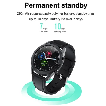 Lemfo G33 Smart Horloge Mannen Bluetooth Klic Hartslagmeter Šport Smartwatch 2020 Voor Android, Ios Telefoon 10 Dagen Pripravljenosti