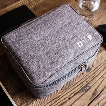 Luluhut potovanja digitalni dodatki vrečko za shranjevanje prenosni USB kabel, torbico za slušalke, polnilnik pripomoček organizator moč banka imetnika