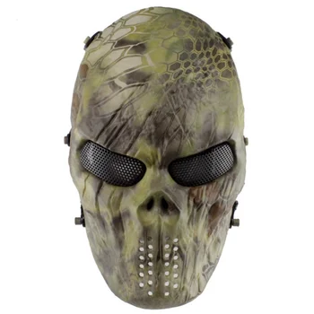M06 Poln Obraz Taktično Masko Vojaške Lobanje Paintball Maska Airsoft Vojske Wargame Lov Za Varstvo Cosplay Halloween Party Maske