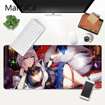 MaiYaCa Azur Lane Naravne Gume Gaming mousepad Desk Mat Gaming Mouse Pad Velike Deak Mat 700x300mm za overwatch/cs pojdi