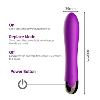 Mini Bullet Vibrator, Dildo Vibratorji AV Palico G-spot Klitoris Stimulator Spolnih Igrač za Ženske Maturbator Izdelke, povezane s spolnostjo Odrasle Ženske