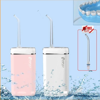 Mini Ustni Irrigator Zobni Irrigator Zob Vode Flosser USB Ultrazvočno Bucal Zob Čistilo Waterpulse S posodo za Vodo Šobe
