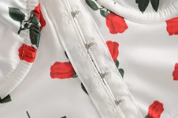 Moda novo cvjetnim tiskanja obleka ženske francoski letnik: špageti trak stilsko backless zadrgo elegantna mini obleka femme vestidos