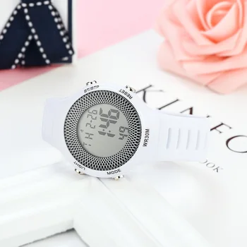 Moda za Ženske Digitalni Watch Nepremočljiva Priložnostne Jasen Prikaz Elektronskih Watch LL@17