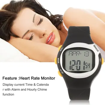 Monitor srčnega utripa Watch impulz Zapestje Gledati Kalorij Impulzni Števec Športna Fitnes Vadba, Pulsometros Par Deportes