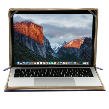 MOSISO PU Usnje Laptop Primeru za Novi Macbook Air 13 A1932 Pro 13 15 Prenosnik Kritje za Mac Pro 13 15 Palčni Primeru 2016 2017 2018