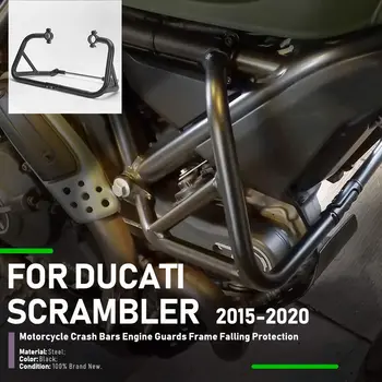Motorno kolo Crash Bar Motor Stražar Odbijača, ki Spadajo Protector Za Ducati Scrambler 800 DS Polno Paro Ikono-2020 Sixty2 2019