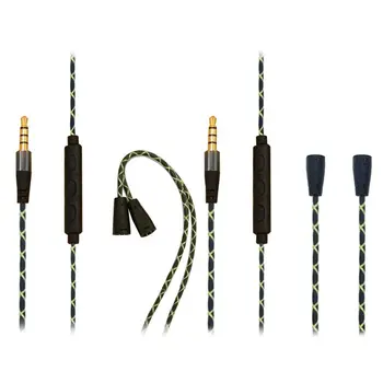 Nadomesti Slušalke Kabel Skladu z Mikrofonom za IE8 IE80 IE8i Slušalke Slušalke Nova