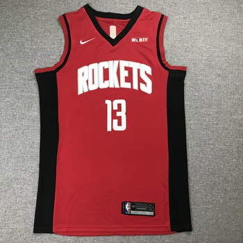 NBA Moške Houston Rakete #13 Strdi Majice za Košarko Človek Dresov