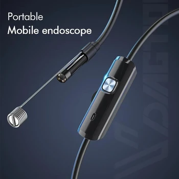 Nepremočljiva Endoskop za Pregled vozila se opravi Elektronika 3-v-1 Tip-C Industrijske Plinovod Endoskop