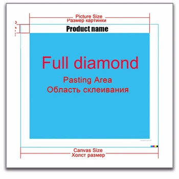 New Vroče DIY Diamond Slika 