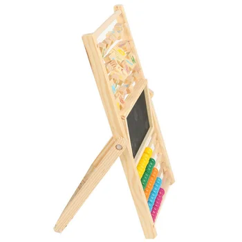 Nove večfunkcijske tablo/risalno desko/dvostranski kalkulator okvir/izobraževalne lesene igrače za otroke risalno desko igrače