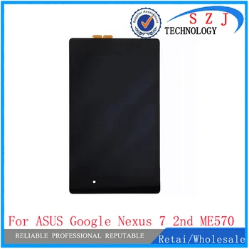 Novi 7-palčni Za ASUS Google Nexus 7 2. ME570 ME571 gen 2013 LCD-Zaslon, Zaslon na Dotik, Računalnike Black Skupščine Brezplačna Dostava