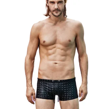 Novo swiming dostopi moške kopalke boksar hlače plaži 3D tiskanih Moške spa plaža hlače, kopalne Mrežo najlon stretch kopalke