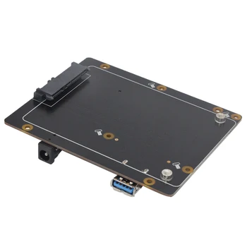 Novo X825 SSD&HDD SATA Shranjevanje Širitev Penzion + Primeru + Ventilator + 5V 4A Napajalnik Za Raspberry Pi 4 Model B