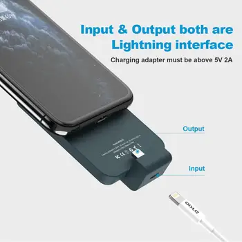 OISLE 4225mAh Tip C Polnilnik Primeru Zunanji USB-C Moč Banke Mini Polnjenje Ohišje Za Samsung S8 S9 Plus Note8 / huawei p30