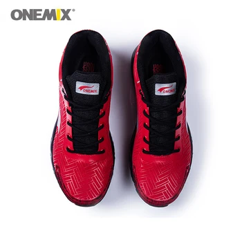 ONEMIX Moški Čevlji za Človeka Pot Lepo Trendi Športnih Trenerjev Visoko Šport Čevlji Blazine Cestni Tek čevlji za Tenis Čevlji