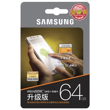 Original SAMSUNG za Pomnilniške Kartice EVO 64GB U3 16GB Class10 Micro SD 32GB microSD UHS-I TF Kartice 128GB cartao de memoria