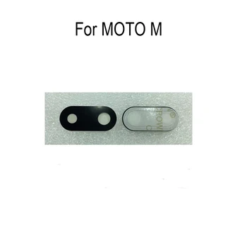 Original Za Moto M Zadaj Kamero Nazaj Steklo Objektiv Za Moto M XT1662 Popravila Rezervnih Delov Zamenjava XT1662