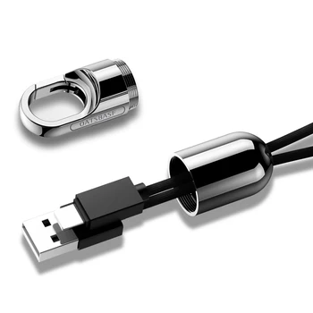 PADCOVER Tip C Kabel za Xiaomi MI Mix 2S Kabel Hiter Polnilec za Samsung S8 S9 Polnjenje prek kabla USB Kabel Skrit Keychain Design Kabel