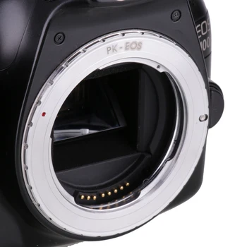 PK-EOS Objektiv Nastavek za Pentax K PK Gori Objektiv za Canon EOS EF, EF-S Mount Kamera