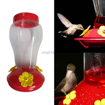 Plastični Široka Usta Hummingbird Vodo, Napajalni Terasi, Dvorišču Okno Prostem Visi Cvet Obliko Ptičje Pijem Waterer