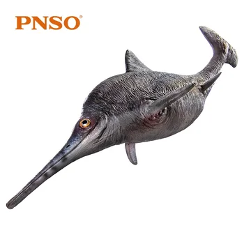 PNSO Starodavne Živali Slika lutka Brook je Ophthalmosaurus Z Zaslonom Osnove Klasične Igrače Za Fante Sea life, Starost Dinozavri