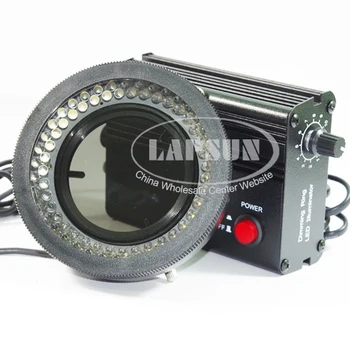 Polarizirajočega Polarizer LED Obroč Svetlobe 78 Svetila luč za ostrenje Lučka za Stereo Mikroskop Control Box & Power Adapter