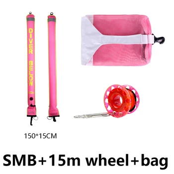Potapljanje smb potopne kot kolutu obloge kombinacija paketa opreme vrečko neto vrečko prenosni set SMB potapljanje potapljaška torba