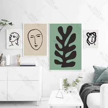 Povzetek Skladu Slika Minimalističen Platno Slikarstvo Henri Matisse Poster Tiskanje Fauvism Slikar Wall Art Slike za dnevno Sobo