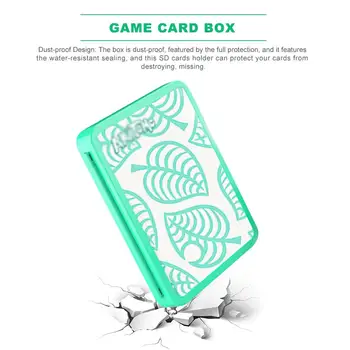 Prenosni Izvajanje Škatla za Shranjevanje Za Nintendo Stikalo Igro Pribor Shockproof neprepusten za Vodo Igra Kartice Primeru Paket