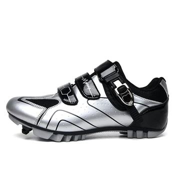 Profesionalni Kolesarski čevlji Unisex OGLASI Self-made Dihanje Udobno, Visoko kakovostno samozapiralni Prostem Moutain Kolesarski čevlji